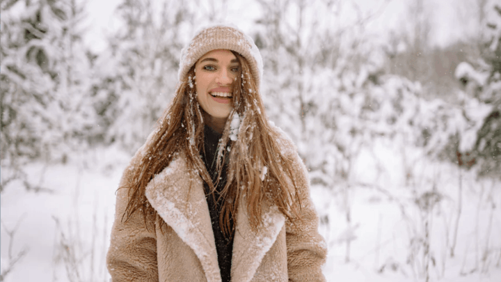 Girl in Snow