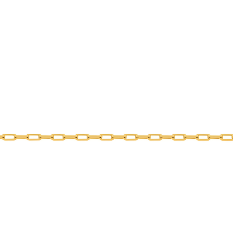 9ct Yellow Gold Anchor Diamond Cut Chain Skinstore