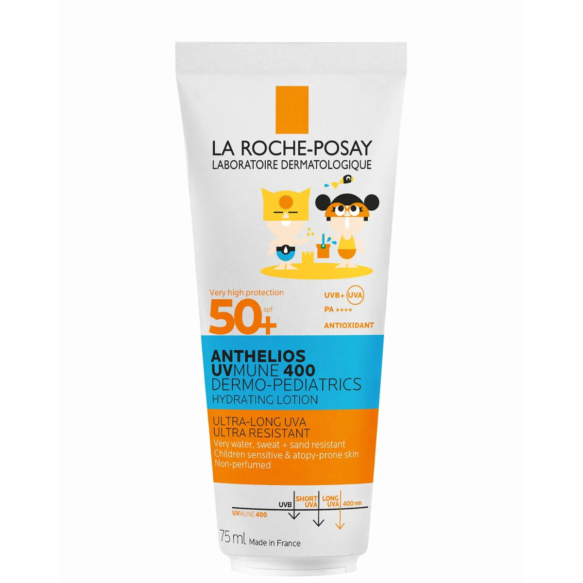La Roche-Posay Anthelios UVMUNE 400 Dermo-Pediatrics Hydrating Lotion SPF 50+ 75 ml Skinstore