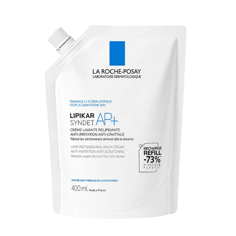 La Roche-Posay Lipikar Syndet AP+ Gel-Cream Cleanser (Refill) 400ml