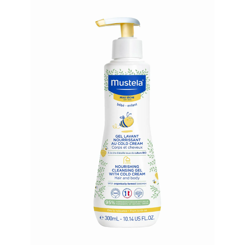 Mustela Nourishing Cleansing Gel with Cold Cream 300ml Mustela