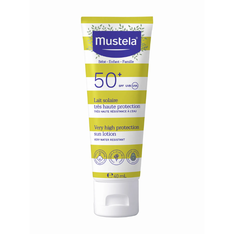 Mustela Very High Protection Sun Lotion SPF 50+ 40 ml Mustela