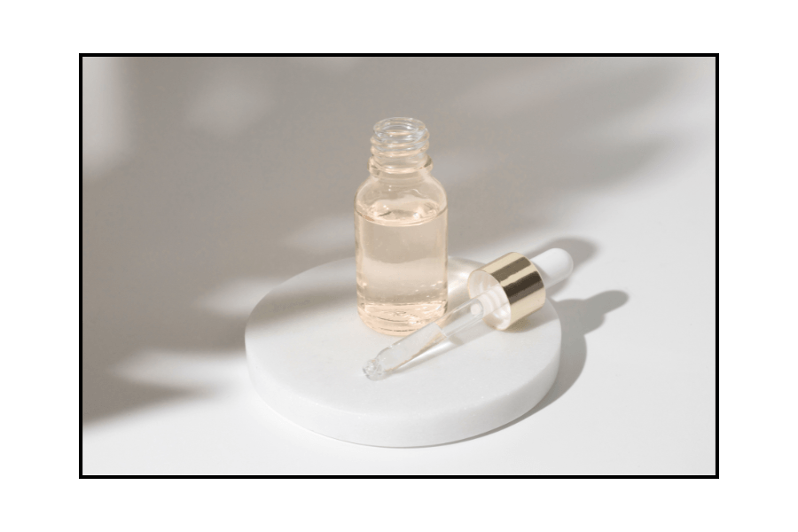Bottle with an exosome serum