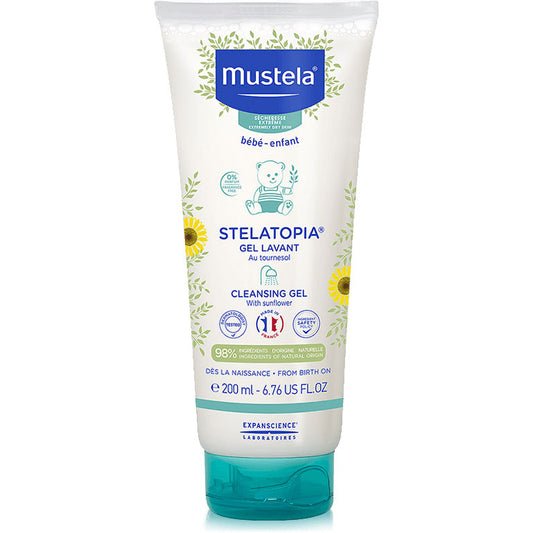 Mustela Stelatopia Cleansing Gel 200ml Skinstore