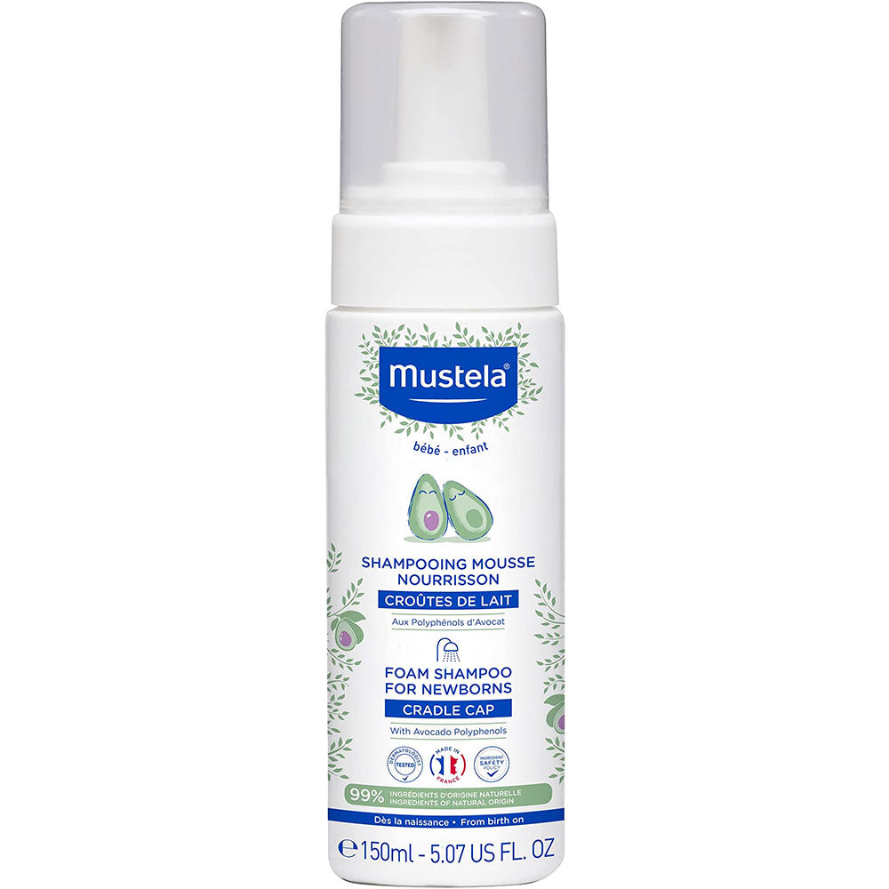 Mustela Foam Shampoo for Newborns 150ml Skinstore