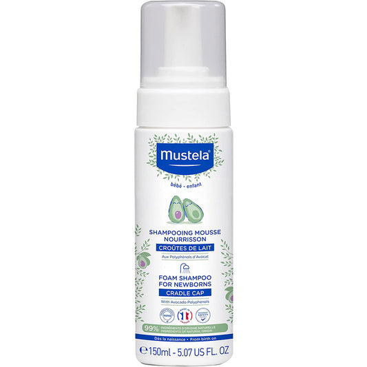 Mustela Foam Shampoo for Newborns 150ml Skinstore