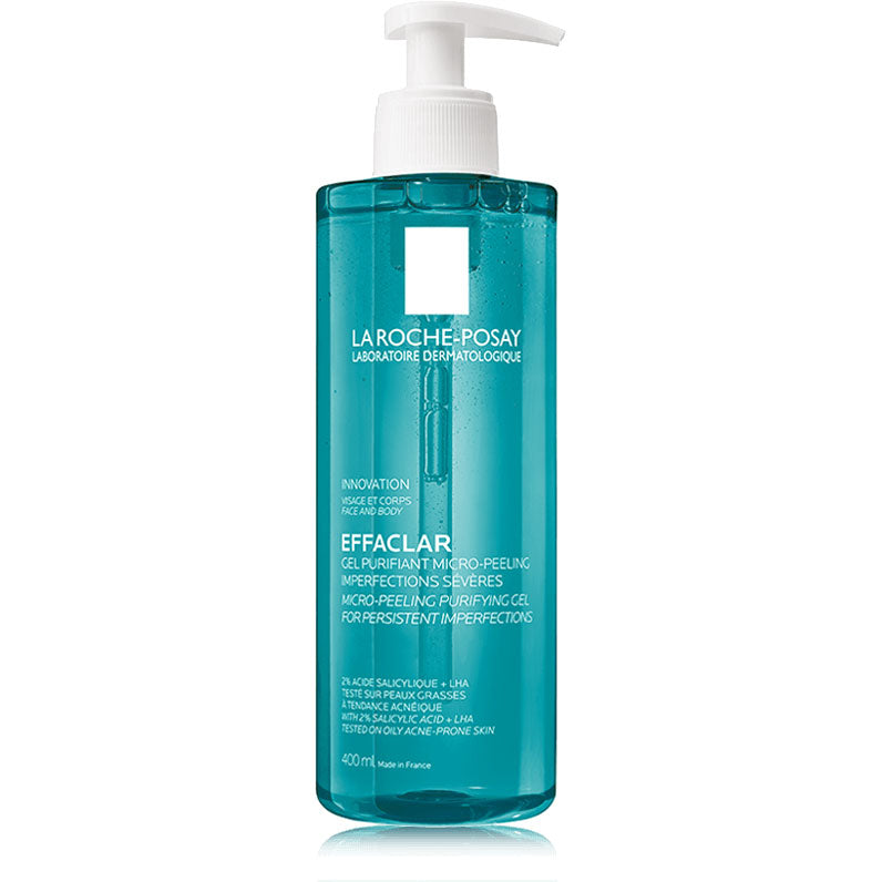 La Roche-Posay Effaclar Micro-Peeling Purifying Gel 400ml Skinstore