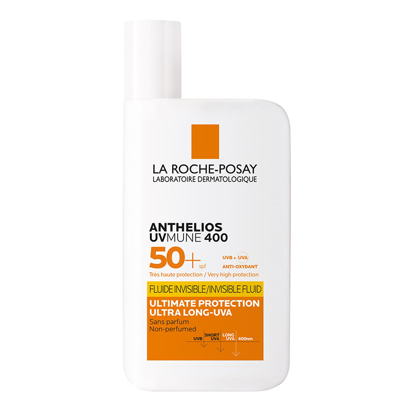 La Roche-Posay Anthelios UVMUNE 400 Invisible Fluid SPF 50+ 50ml Skinstore