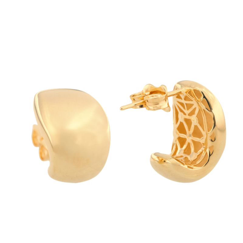 9ct Yellow Gold Diana Stud Earrings Skinstore