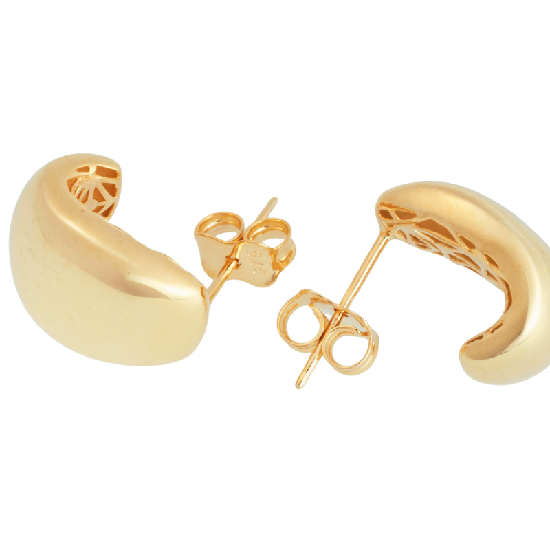 9ct Yellow Gold Diana Stud Earrings Skinstore