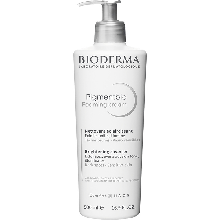 BIODERMA Pigmentbio Foaming Cream Brightening Cleanser for Dark Spots 500ml