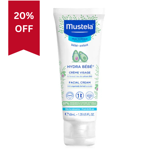 Mustela Hydra Bebe Facial Cream 40ml Skinstore