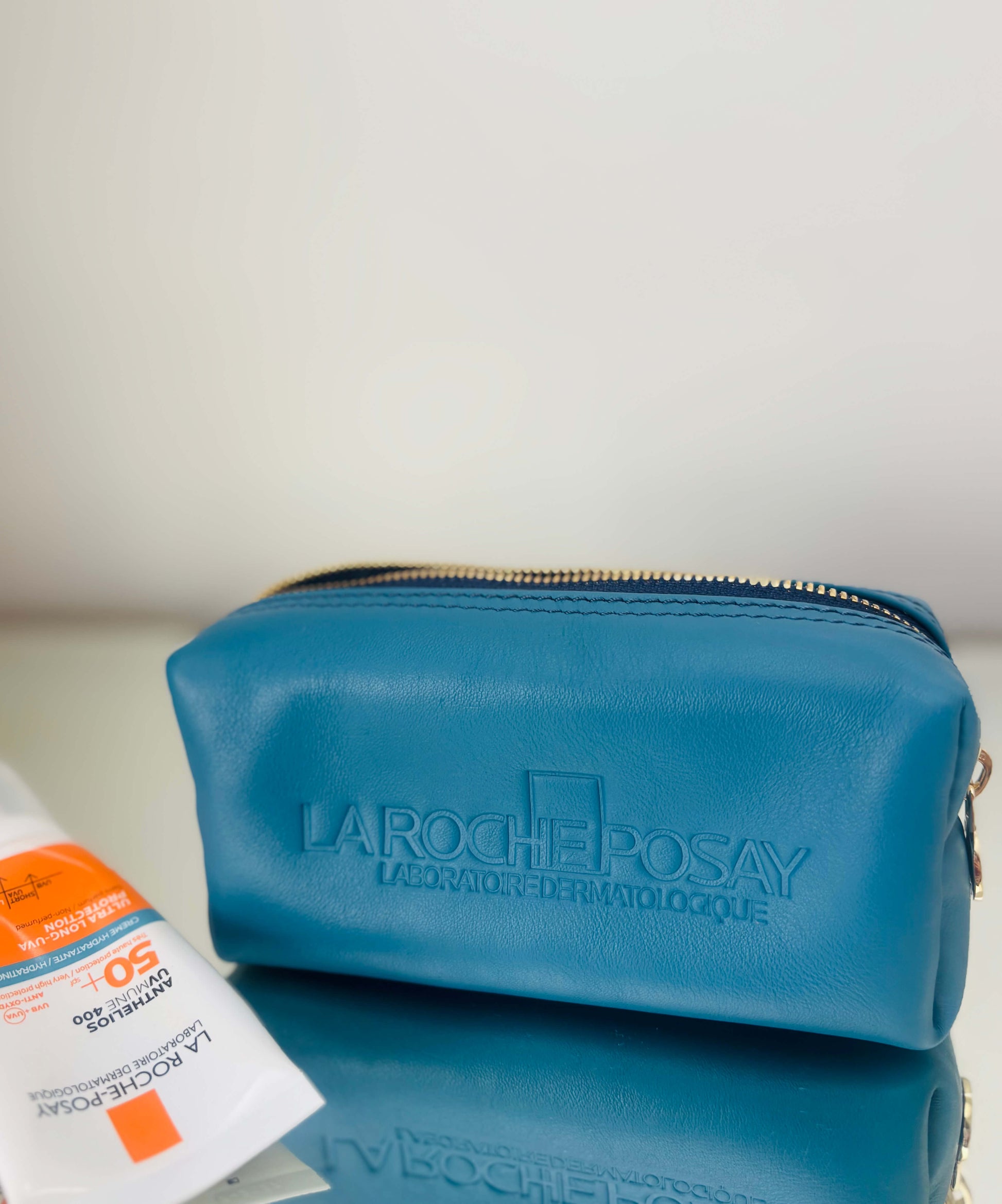 La Roche-Posay Genuine Leather Handcrafted Pouch Skinstore