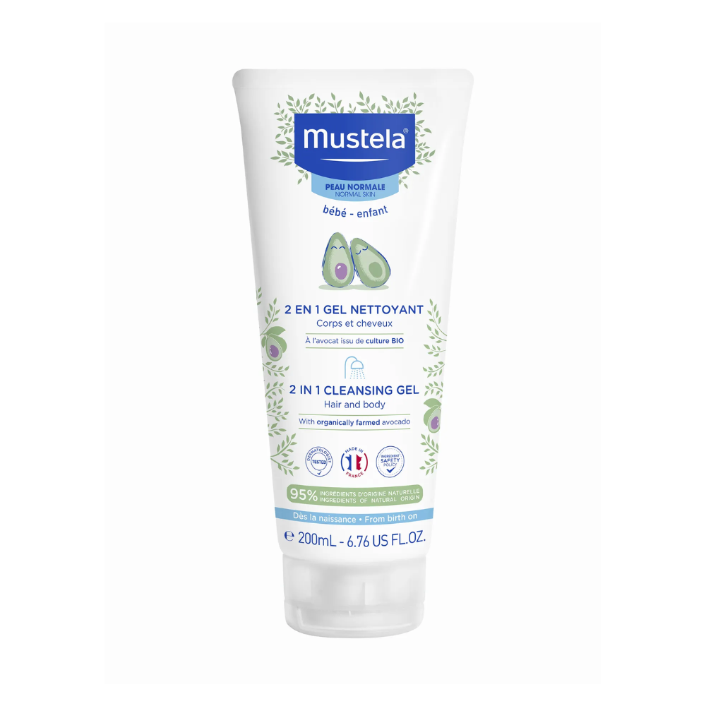 Mustela 2in1 Cleansing Gel 200ml Mustela