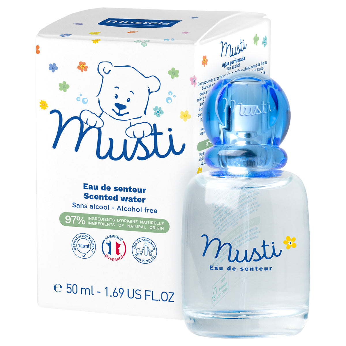 Mustela Eau Soin Delicate Fragrance 50ml Skinstore