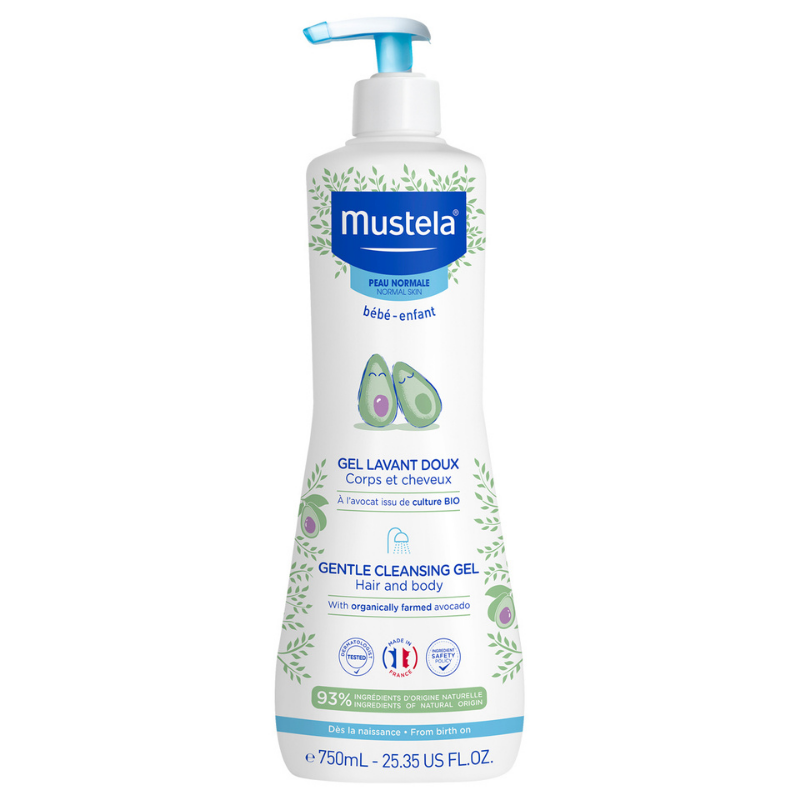 Mustela Gentle Cleansing Gel 750ml Mustela