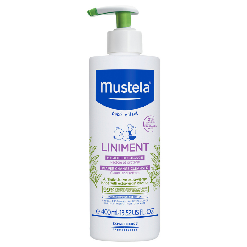 Mustela Liniment Pump Bottle 400ml Mustela