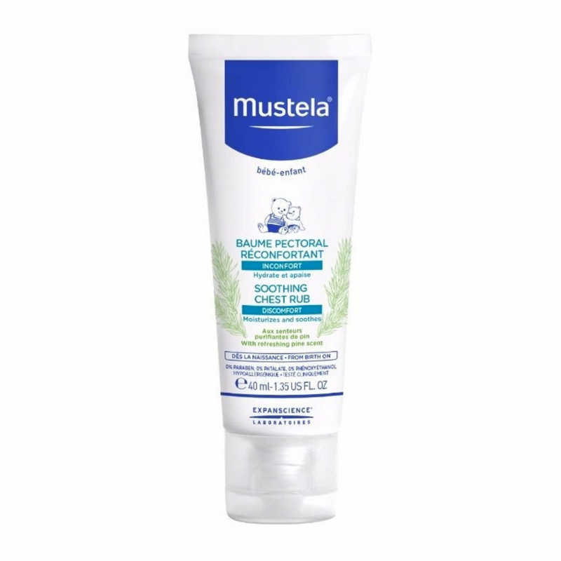 Mustela Soothing Chest Rub 40ml Mustela