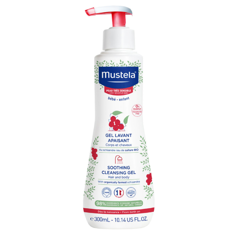 Mustela Soothing Cleansing Gel 300ml Mustela