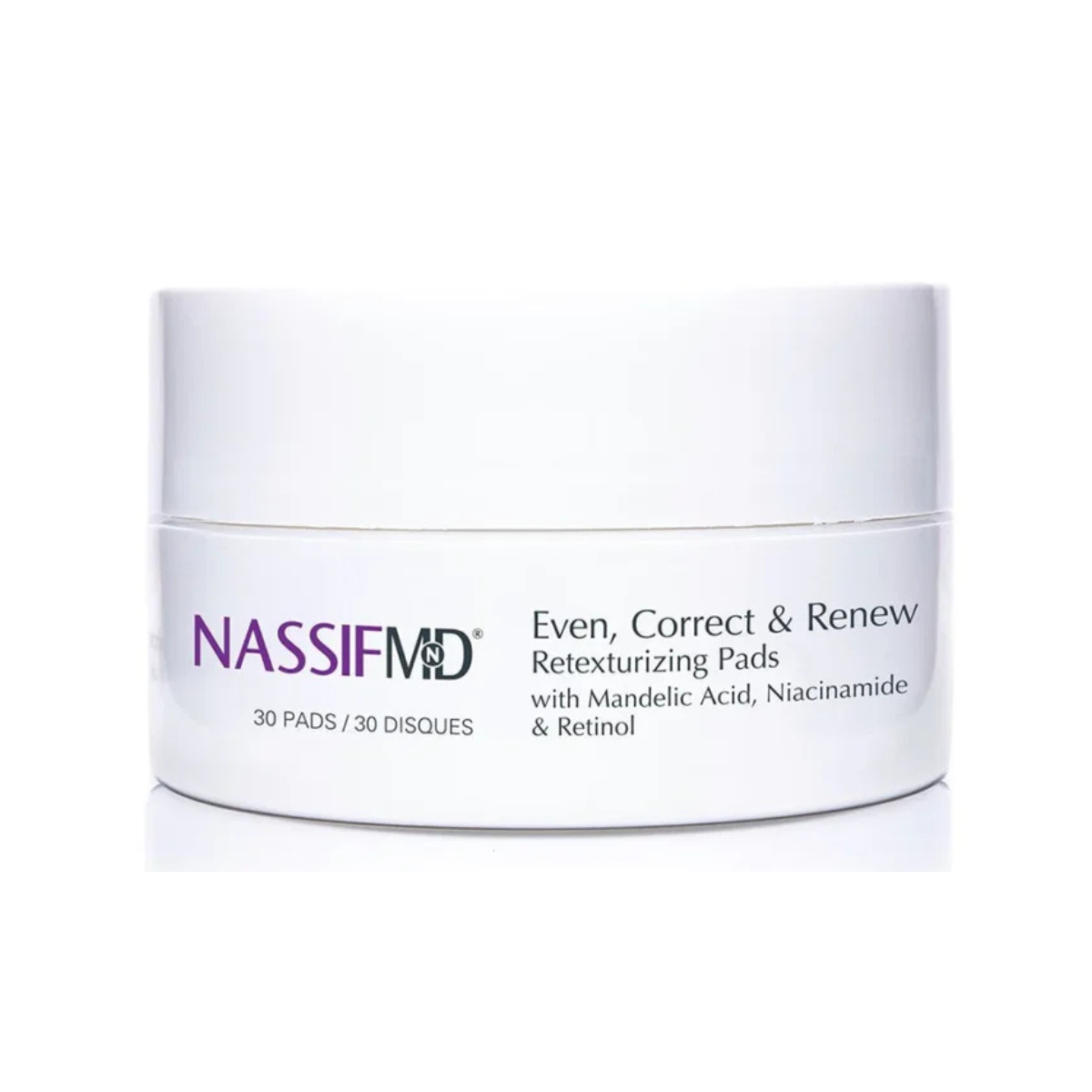 NassifMD Even, Correct & Renew 30 pads Skinstore