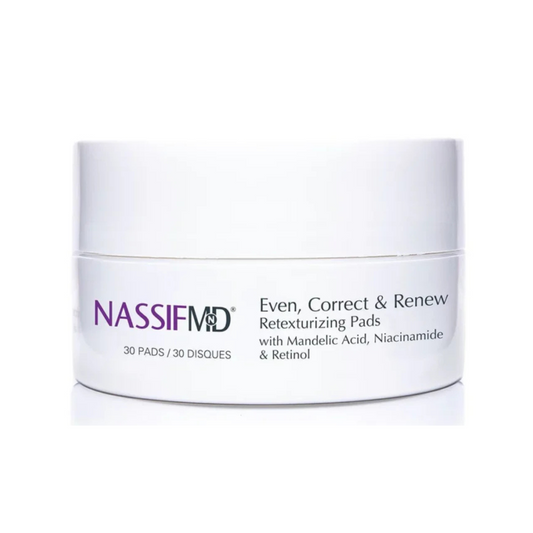 NassifMD Even, Correct & Renew 30 pads Skinstore