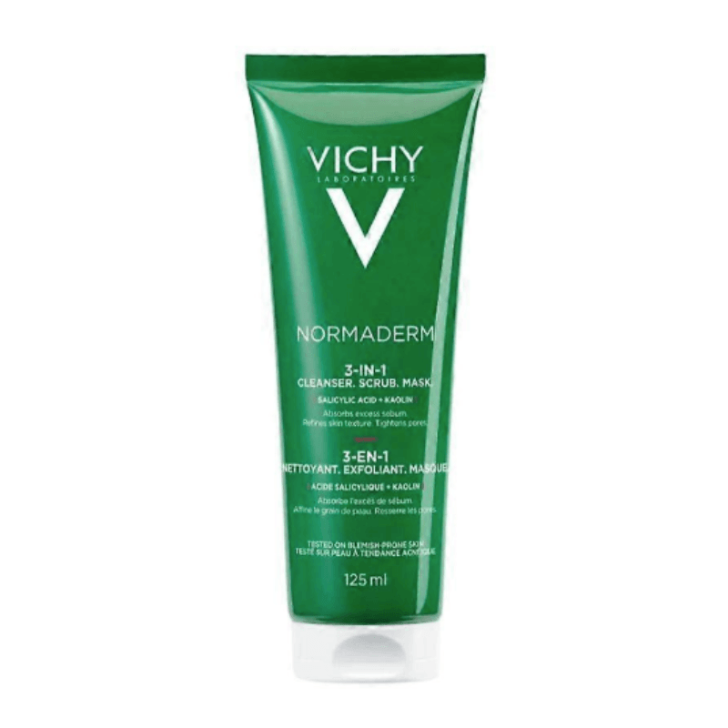 Vichy Normaderm 3-in-1 Cleanser 125ml
